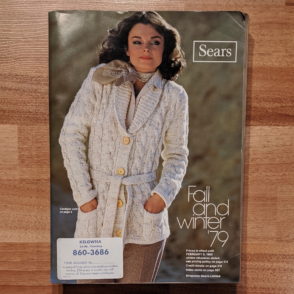 Sears Fall And Winter 1979 Catalog